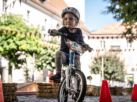 Bike Testival: auch die Jüngsten kommen in Brixen zum Zug