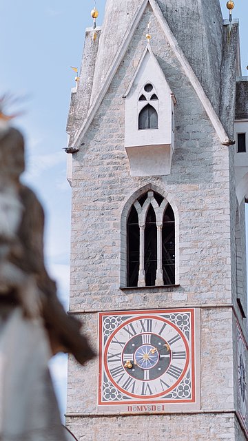 Il duomo di Bressanone al centro storico di Bressanone