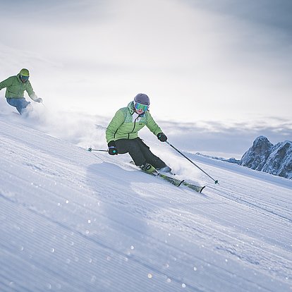 Südtirol im Dezember: die ersten Skischwünge auf der Plose