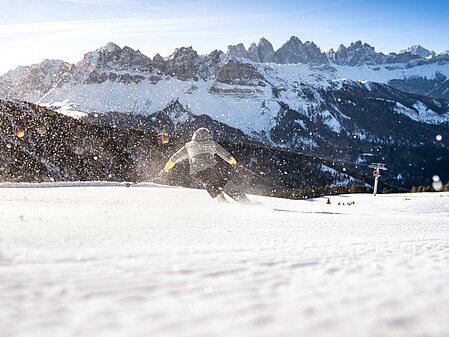 Perfect slopes Plose Dolomites