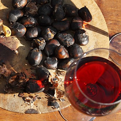 Castagne: prodotto tipico Alto Adige