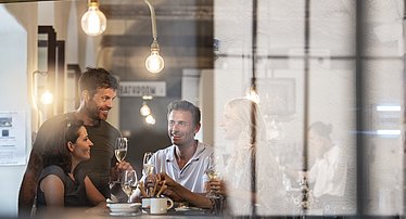 In den Restaurants in Brixen in Südtirol trifft Alpines auf Mediterranes