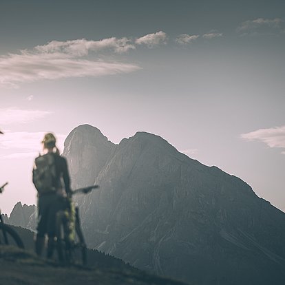 Auf die Plose: geführte Radtouren in Südtirol