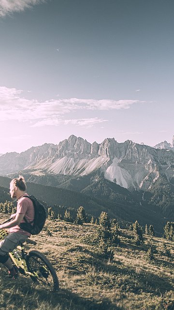 E-Biken und Mountainbiken in Brixen: ein Genuss