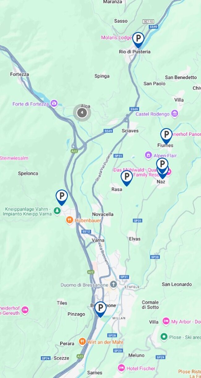 Vacanze per disabili a Bressanone: assistenza per viaggiatori con mobilità ridotta.