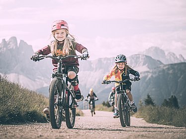 Esposizione bici a Bressanone con pista di prova